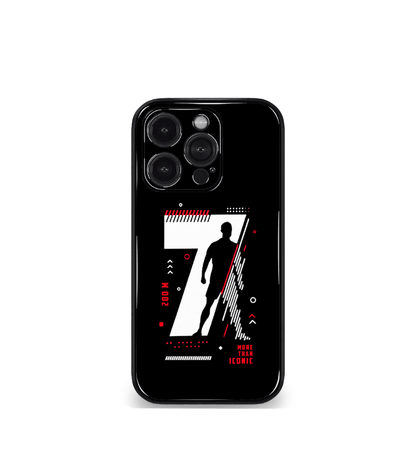 Cristiano Ronaldo GOAT CR7 edition Premium Glossy Phone Case.