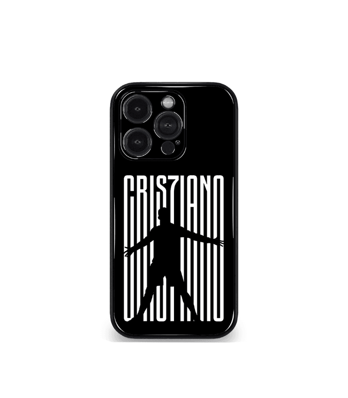 cristiano ronaldo goat cr7 edition premium glossy phone case.