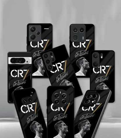 Cristiano Ronaldo GOAT CR7 edition Premium Glossy Phone Case.