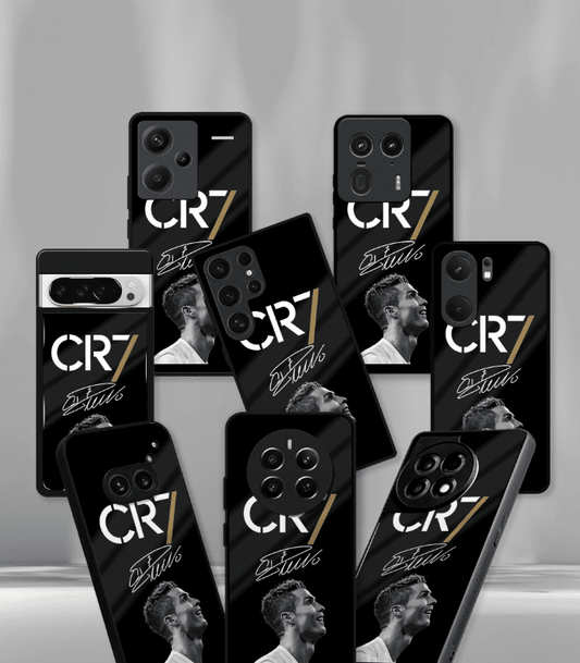 Cristiano Ronaldo GOAT CR7 edition Premium Glossy Phone Case.