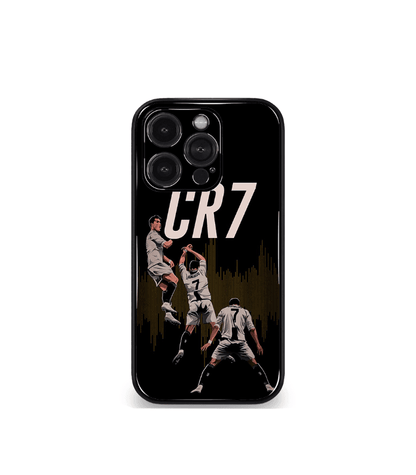 Cristiano Ronaldo GOAT CR7 edition Premium Glossy Phone Case.
