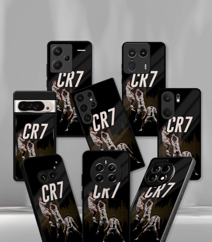 Cristiano Ronaldo GOAT CR7 edition Premium Glossy Phone Case.