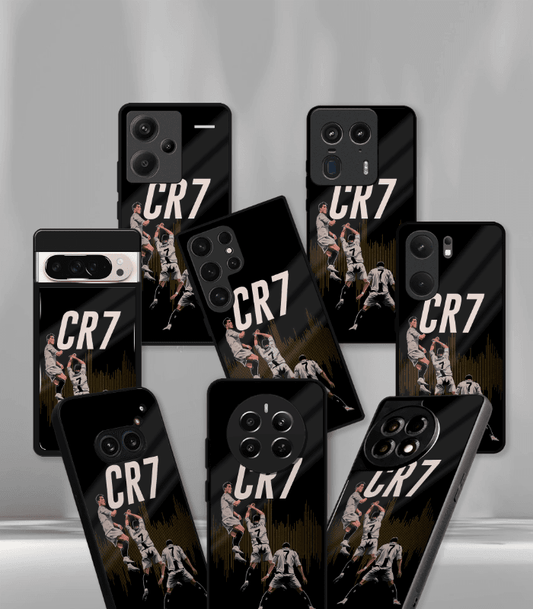 Cristiano Ronaldo GOAT CR7 edition Premium Glossy Phone Case.