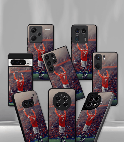 Cristiano Ronaldo GOAT CR7 edition Premium Glossy Phone Case.