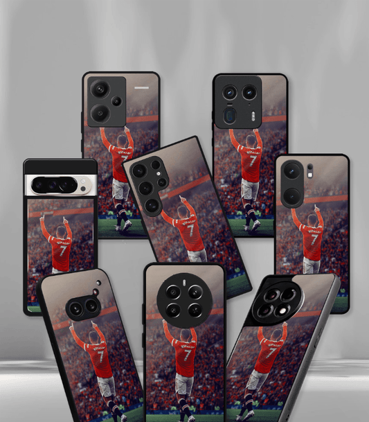 Cristiano Ronaldo GOAT CR7 edition Premium Glossy Phone Case.