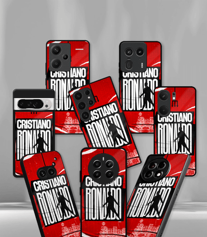 Cristiano Ronaldo GOAT CR7 edition Premium Glossy Phone Case.