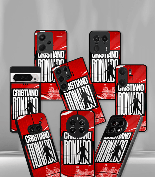 Cristiano Ronaldo GOAT CR7 edition Premium Glossy Phone Case.