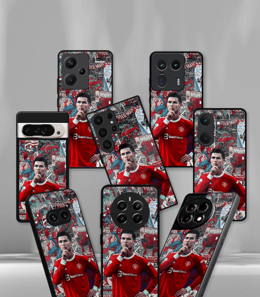 Cristiano Ronaldo GOAT CR7 edition Premium Glossy Phone Case.