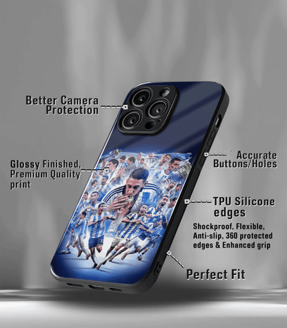 Angel Dimaria edition Premium Glossy Phone Case.