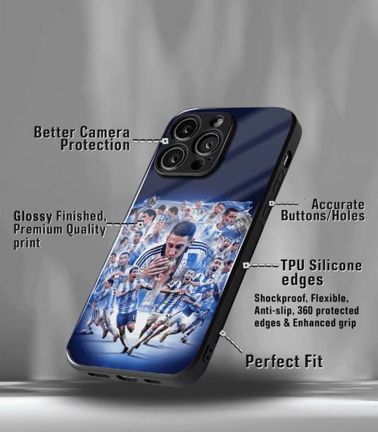 Angel Dimaria edition Premium Glossy Phone Case.