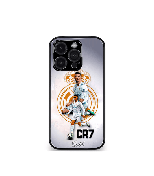 Cristiano Ronaldo GOAT CR7 edition Premium Glossy Phone Case.