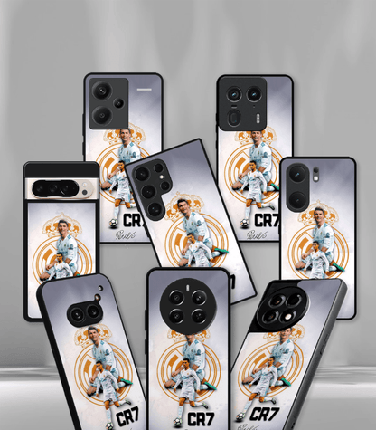 Cristiano Ronaldo GOAT CR7 edition Premium Glossy Phone Case.