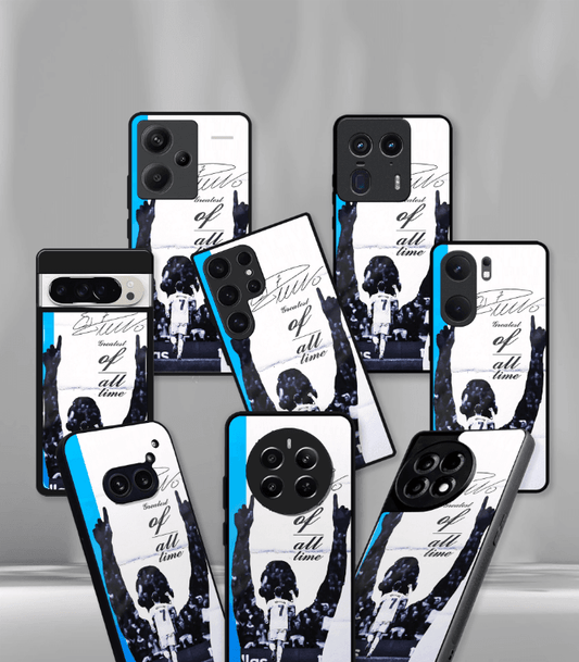 Cristiano Ronaldo GOAT CR7 edition Premium Glossy Phone Case.