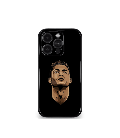Cristiano Ronaldo GOAT CR7 edition Premium Glossy Phone Case.