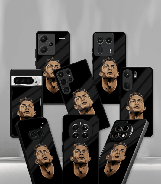 Cristiano Ronaldo GOAT CR7 edition Premium Glossy Phone Case.