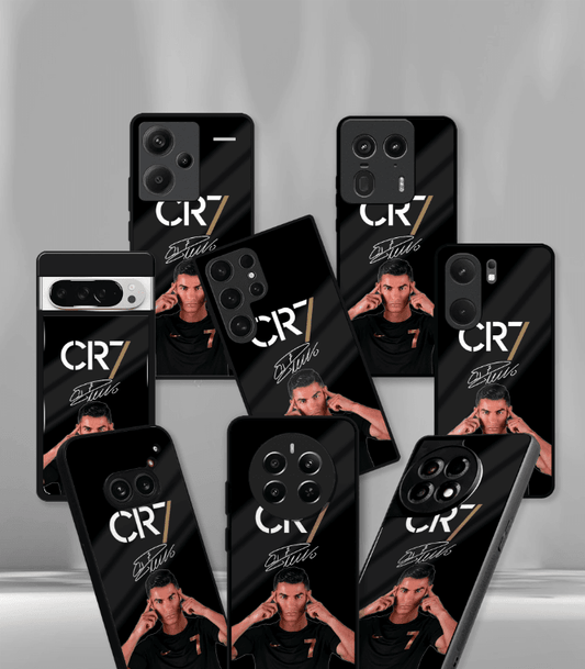 Cristiano Ronaldo GOAT CR7 edition Premium Glossy Phone Case.