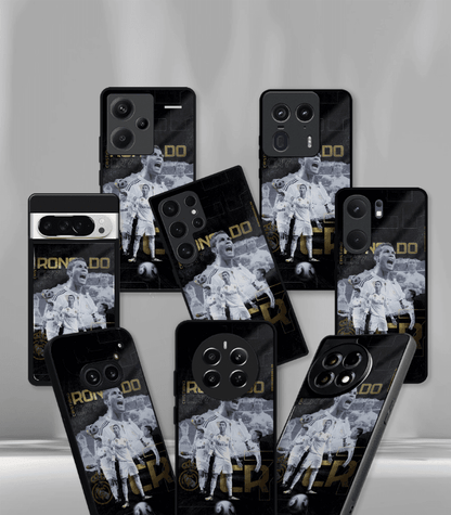 Cristiano Ronaldo GOAT CR7 edition Premium Glossy Phone Case.