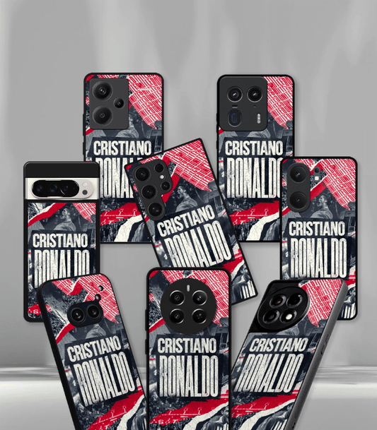 Cristiano Ronaldo GOAT CR7 edition Premium Glossy Phone Case.