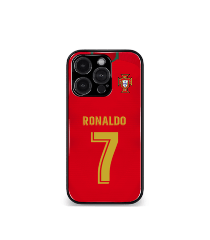 Cristiano Ronaldo GOAT CR7 edition Premium Glossy Phone Case.