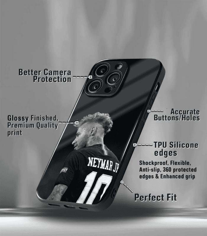 cristiano ronaldo goat cr7 edition premium glossy phone case.