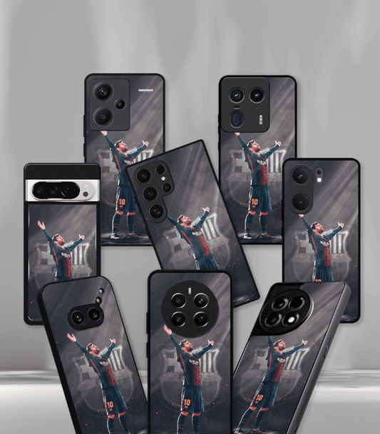 Lionel Messi FCB Barca edition Premium Glossy Phone Case.