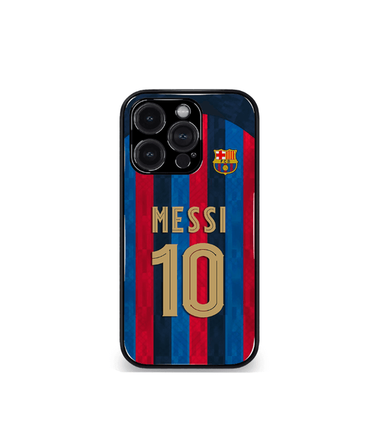 Lionel Messi FCB Kit edition Premium Glossy Phone Case.