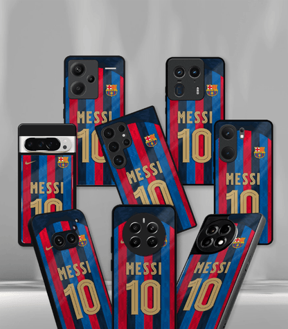 Lionel Messi FCB Kit edition Premium Glossy Phone Case.