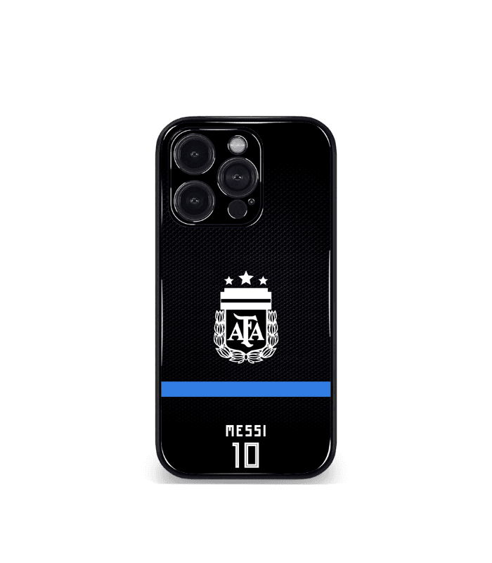lionel messi argentina kit edition premium glossy phone case.