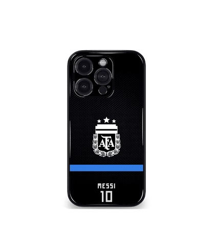 Lionel Messi Argentina Kit edition Premium Glossy Phone Case.