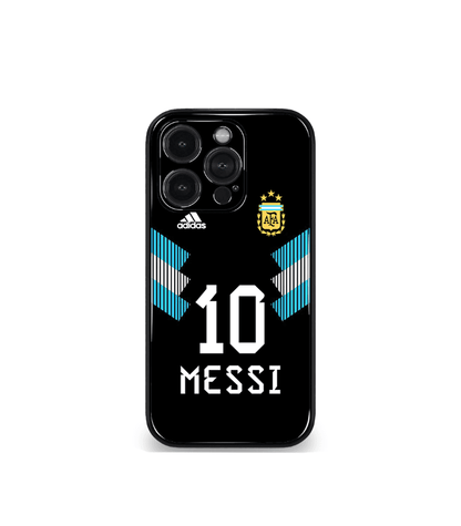 Lionel Messi GOAT edition Premium Glossy Phone Case.