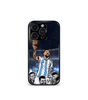 Lionel Messi GOAT edition Premium Glossy Phone Case.
