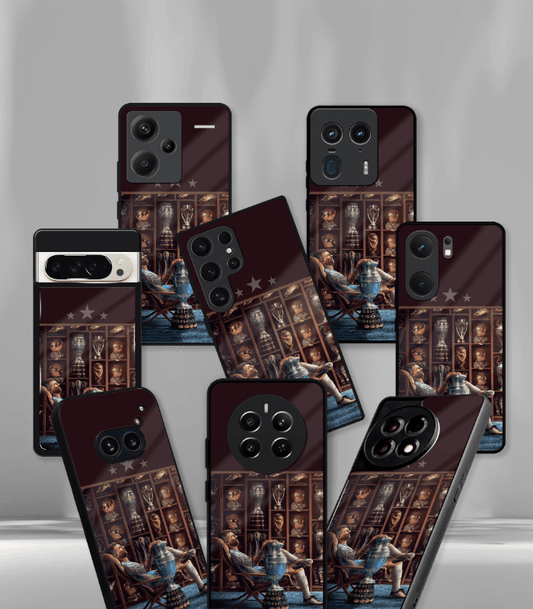 Lionel Messi GOAT edition Premium Glossy Phone Case.