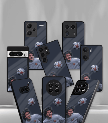 Lionel Messi GOAT edition Premium Glossy Phone Case.