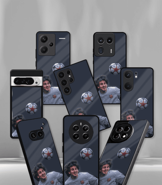 Lionel Messi GOAT edition Premium Glossy Phone Case.