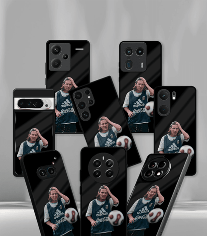 Lionel Messi GOAT edition Premium Glossy Phone Case.