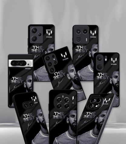 Lionel Messi GOAT edition Premium Glossy Phone Case.