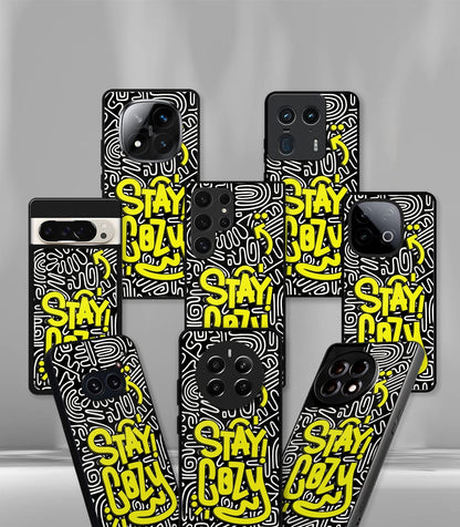 Stay Cozy Premium glossy Phone Case