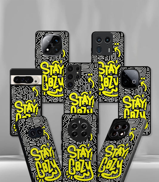 Stay Cozy Premium glossy Phone Case