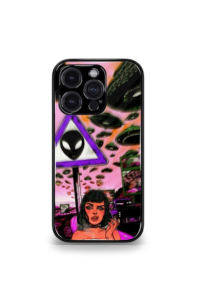 Peace Out Psych Trippy Premium Glossy Case