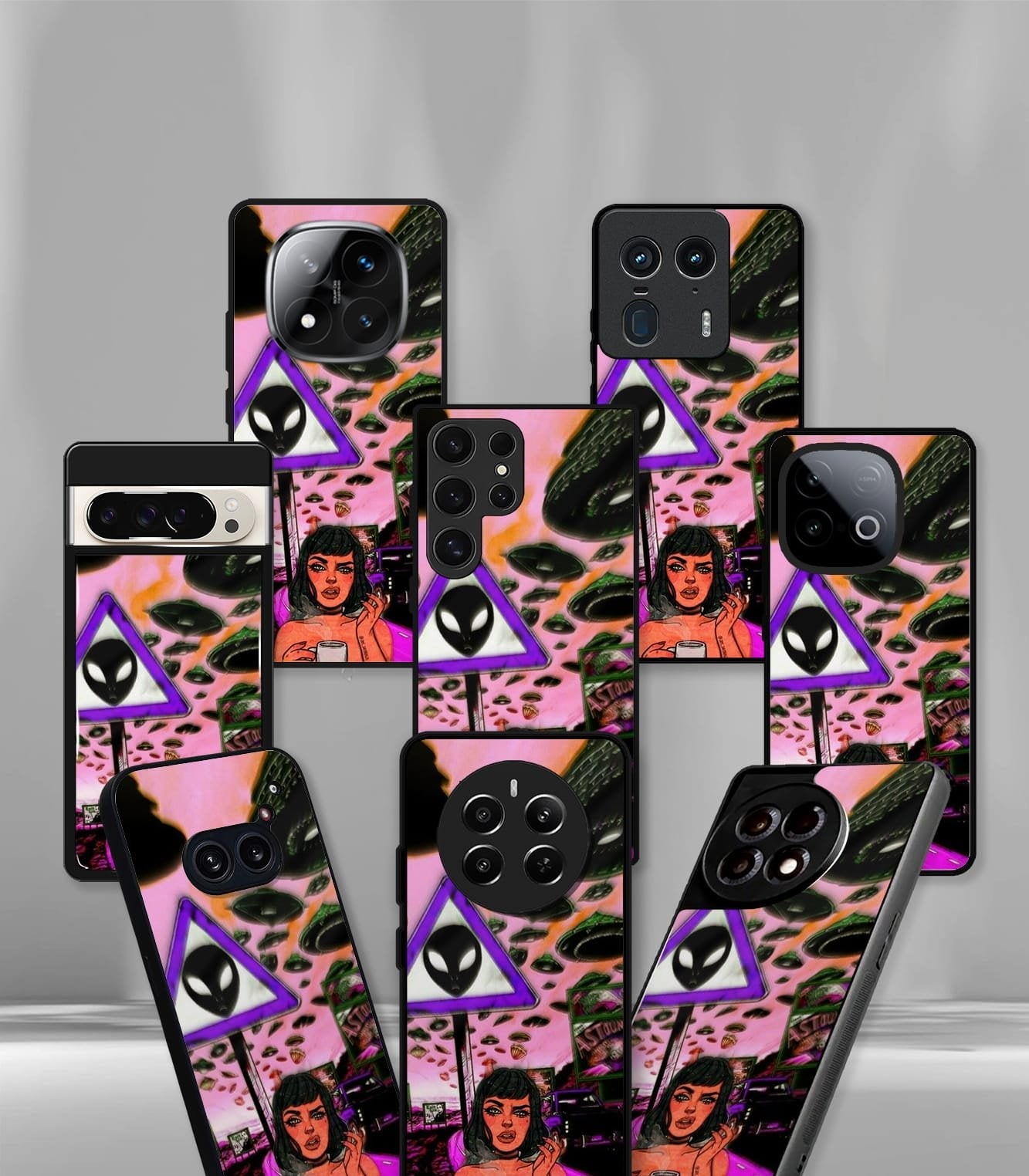 peace out psych trippy premium glossy case
