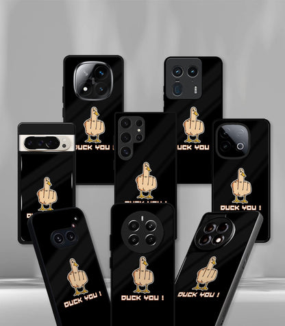 Duck you Psych Trippy Premium Glossy Case