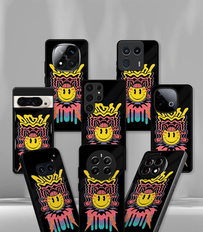 Psych Trippy Premium Glossy Case compatible for every phone models.