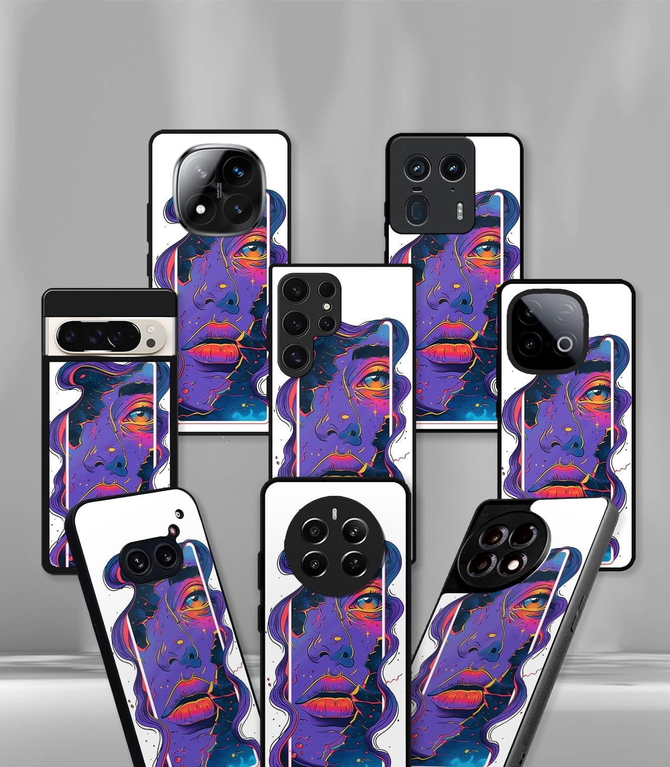the girly hangover psych trippy premium glossy case