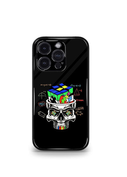 Psych Trippy Skull Premium Glossy Case