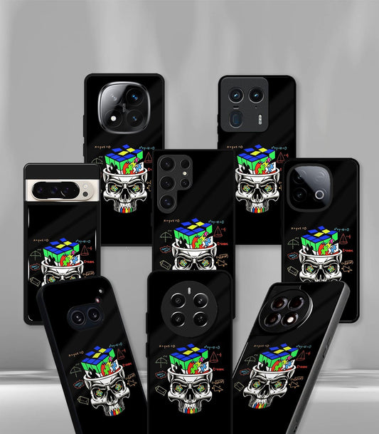 Psych Trippy Skull Premium Glossy Case