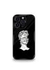 Black Statue Psych Trippy Premium Glossy Case
