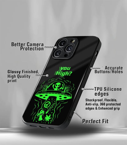 You High? Psych Trippy Premium Glossy Case