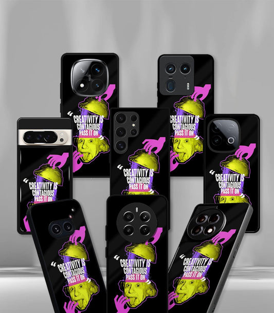 Einstein Psych Trippy Premium Glossy Case