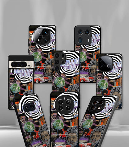Psych Trippy Premium Glossy Case compatible for every phone models.