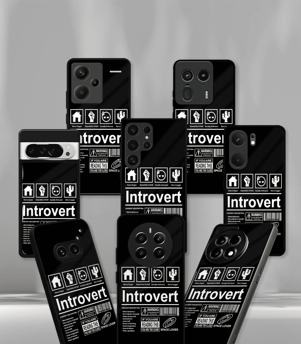 introvert premium phone case